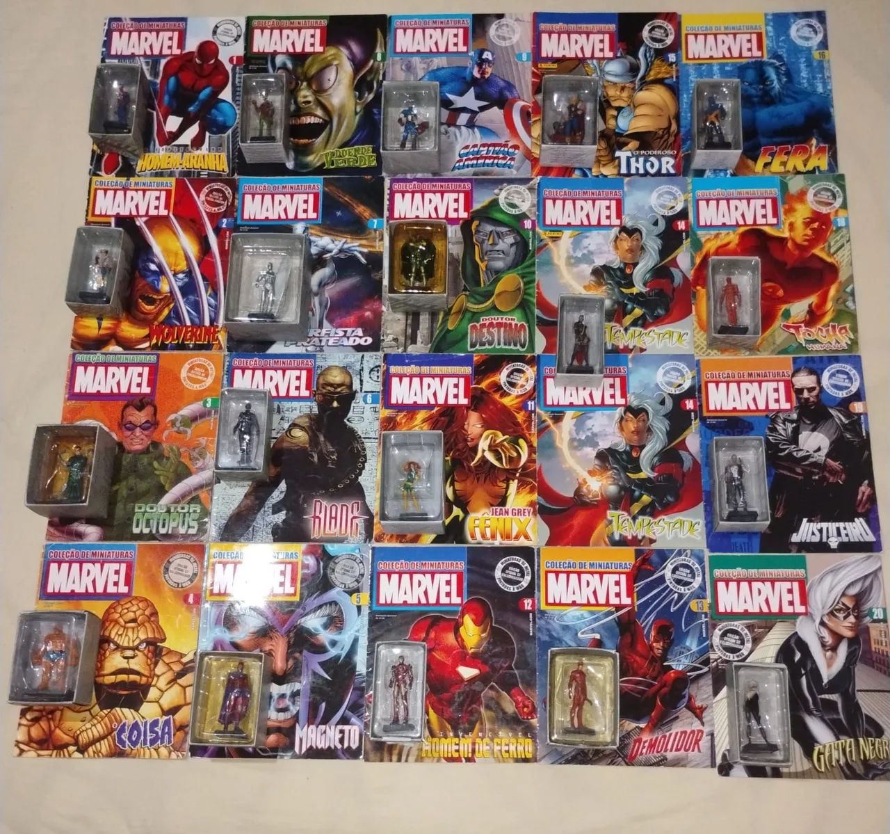 Coleção Miniaturas da Marvel