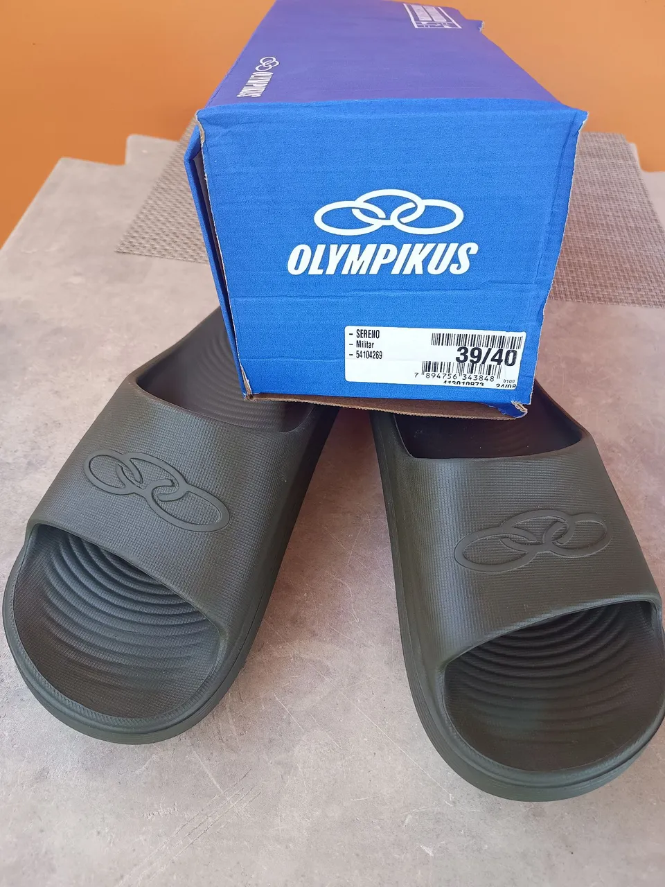 Chinelo Olympikus Sereno Militar - Conforto e Estilo