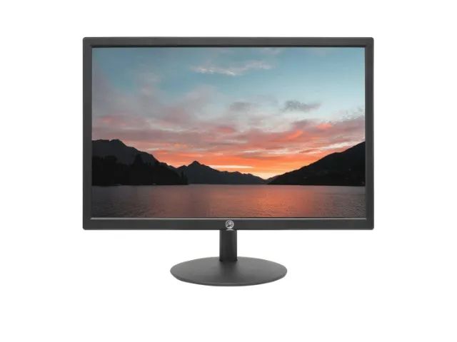 Monitor LED 19/20'' Preto Widescreen com HDMI