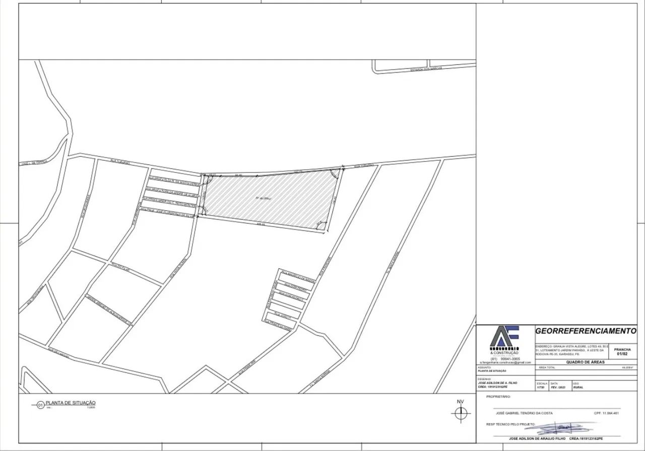 Terreno com 46.200m2 com vista privilegiada em igarassu - Foto 3