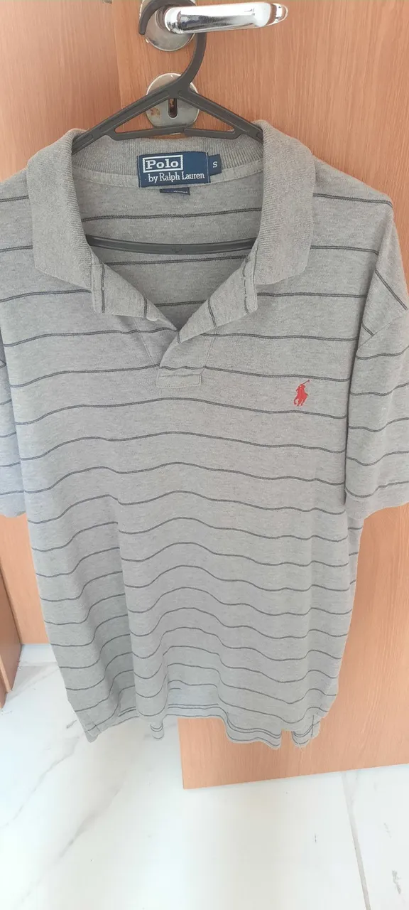 Polo Ralph Lauren Cinza Listrado -original!