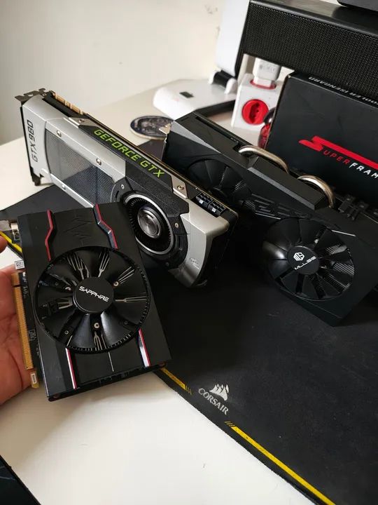 4 placas de vídeo Nvidia e Amd  - Foto 3