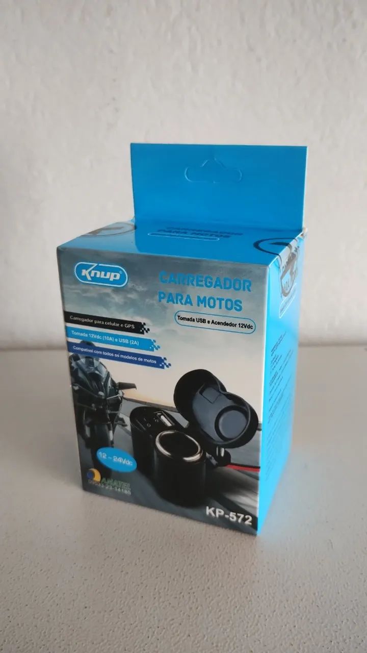 CARREGADOR PARA MOTO 