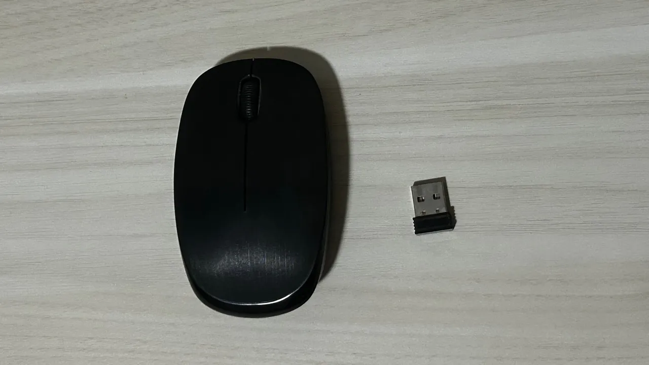 Mouse Sem Fio Preto Multilaser