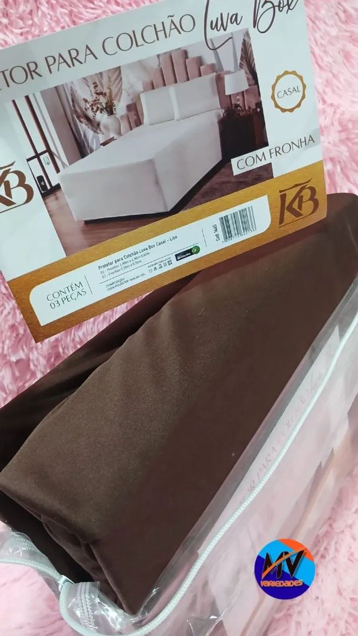 Cobre tudo cama box Casal  - Foto 3