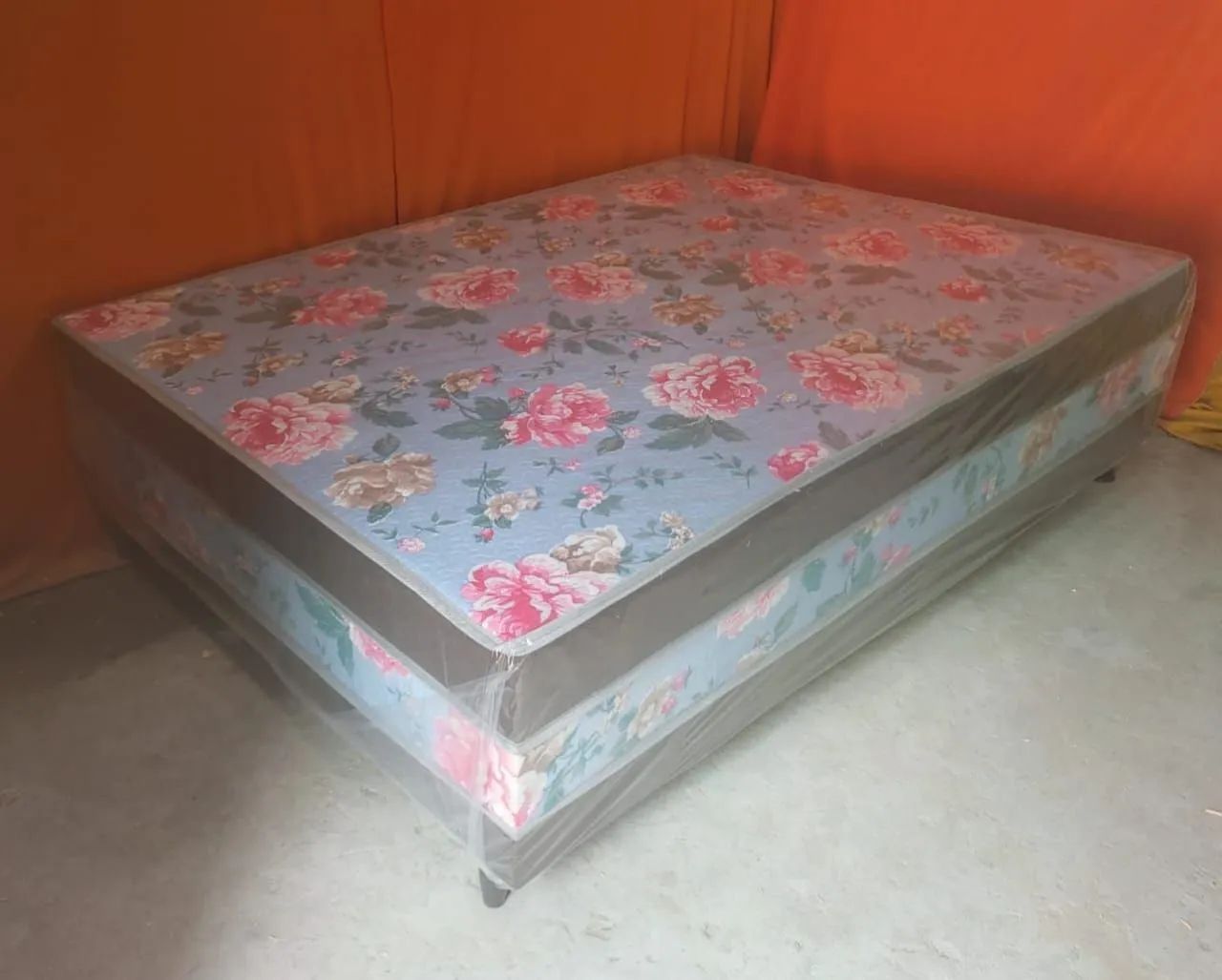 Cama box casal espuma - Novas. - Foto 3