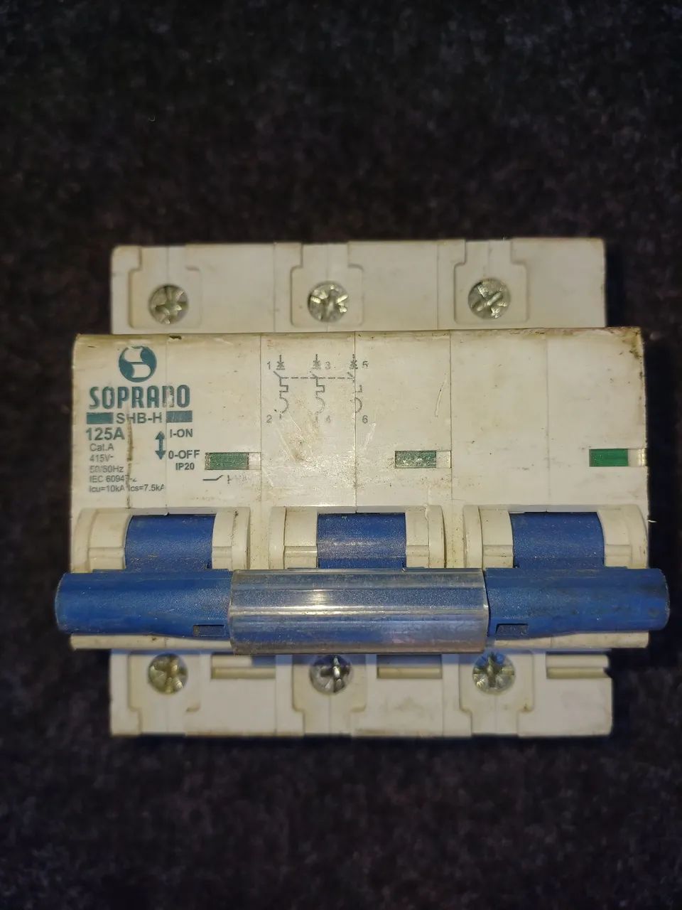 Disjuntor Soprano SHB-H 125A