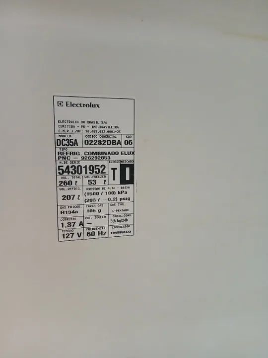 Geladeira Electrolux 260 litros  - Foto 5
