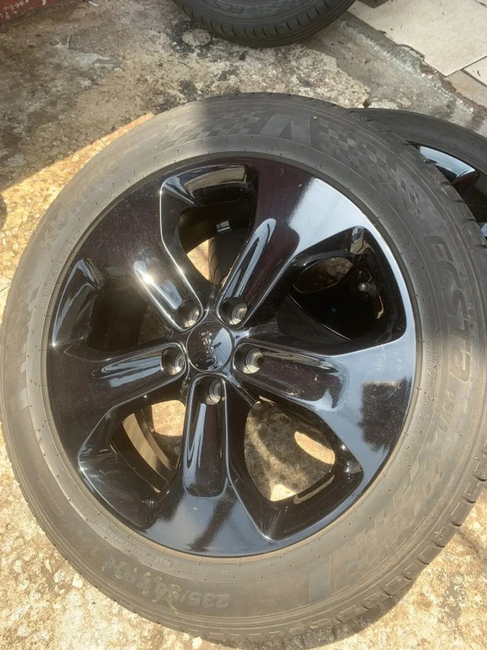 RODAS BLACK PIANO ARO 18 ( JEEP ) 5x110 RENEGADE / COMPASS  - Foto 2