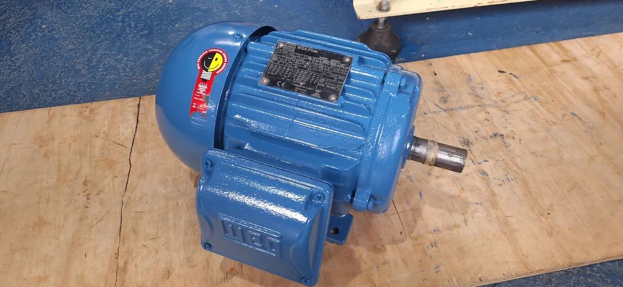 Motor elétrico trifásico 1 cv rpm 1140 baixa rotação 6 polos. - Foto 6