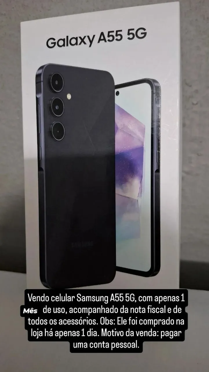 Vendo A55 Samsung