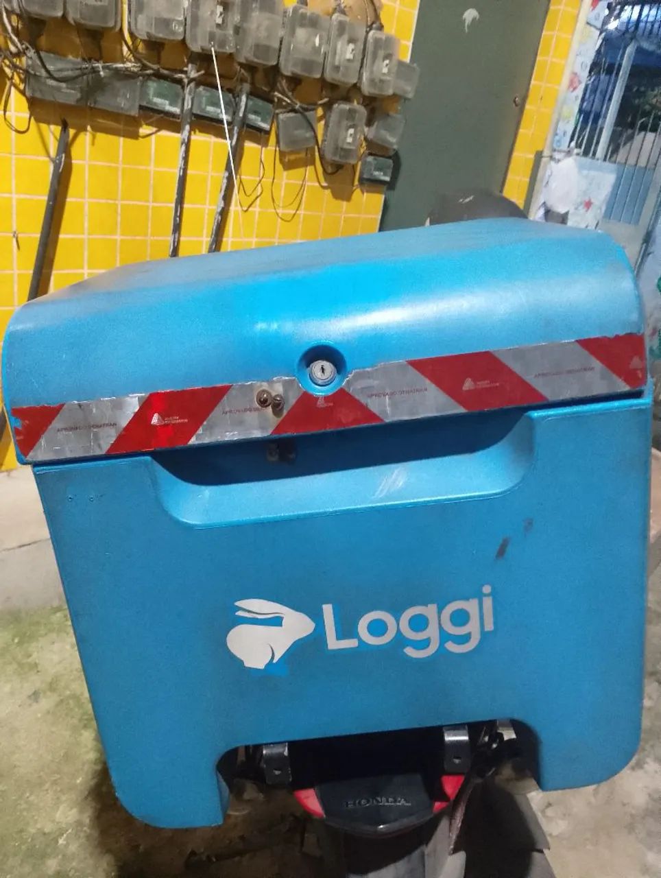 Loggi - Baú para Moto - Azul - Foto 2