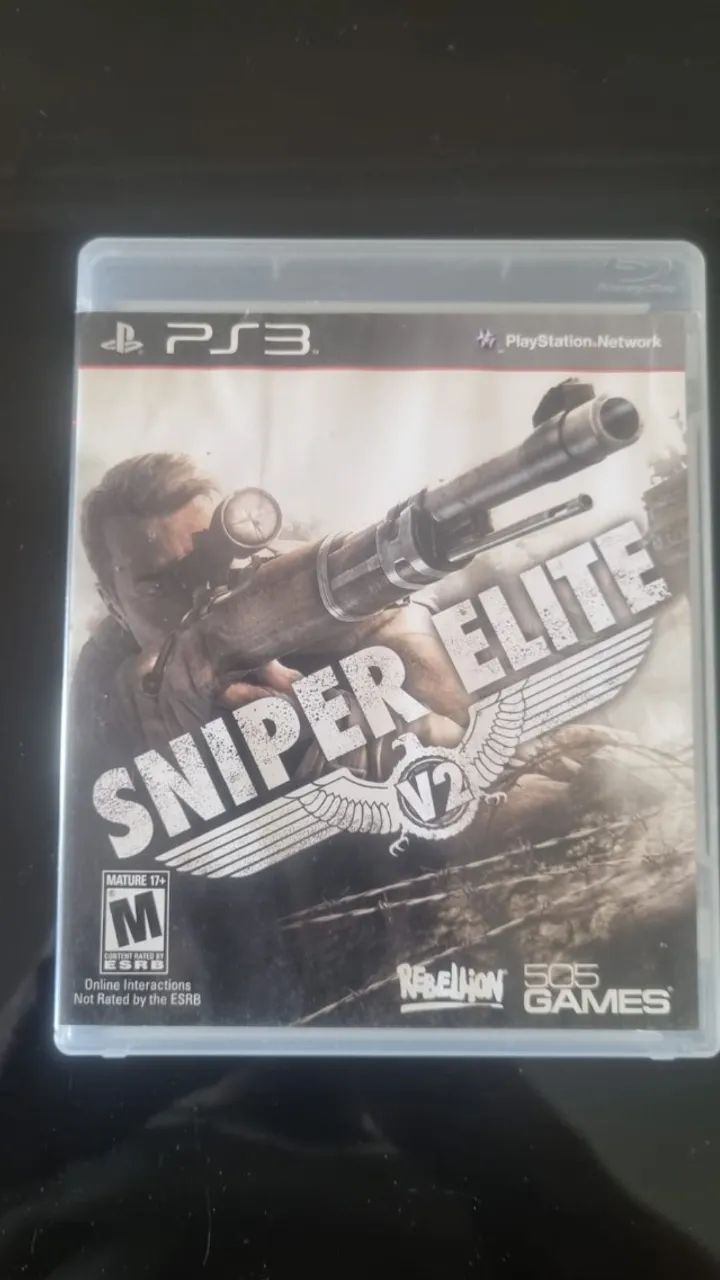 Jogo Sniper Elite V2 PS3 Midia Fisica Original Usado
