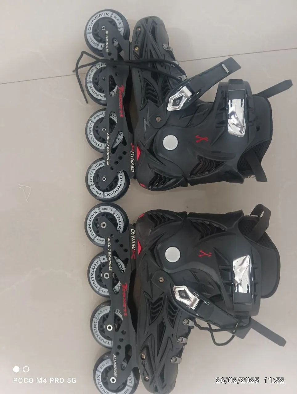 Patins Inline Adulto - Tamanho 38 - Foto 3