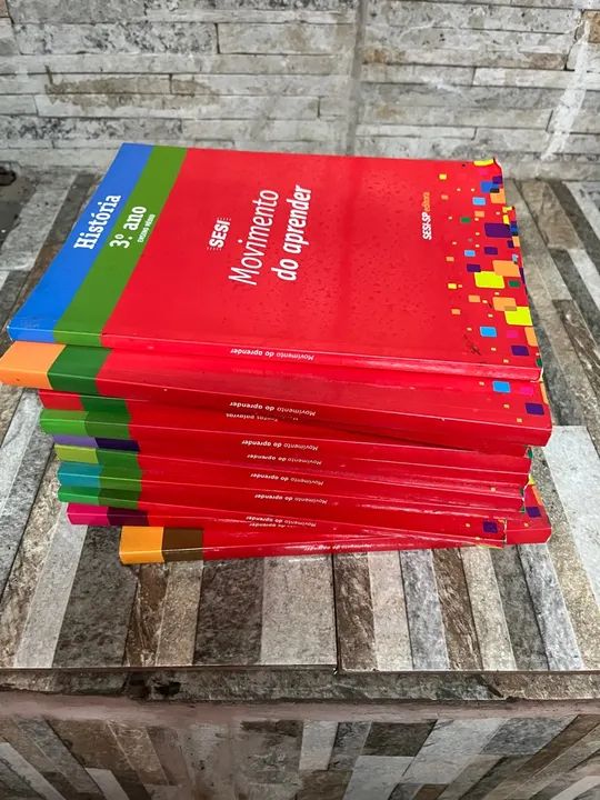 Livros Didáticos Sesi 3º Ano (ensino médio) - Movimento de Aprender