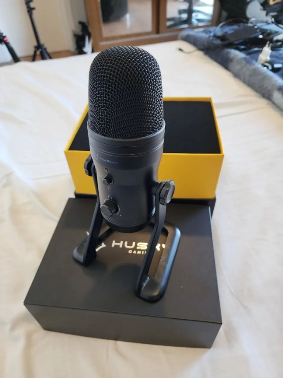 Microfone Condensador para Podcast - Husky