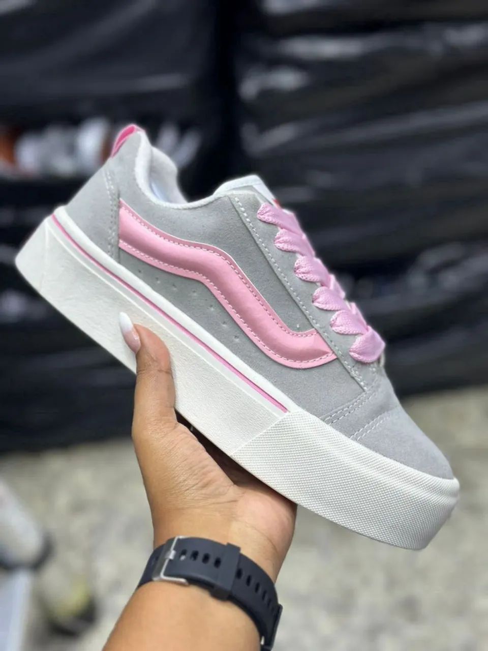 Tênis Vans Old Skool Branco - Foto 3