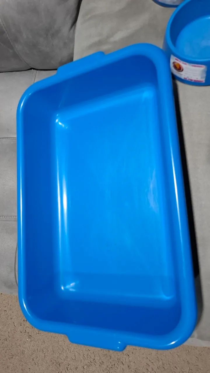 Kit para gato - Bandeja Higiênica e comedouros - Foto 3