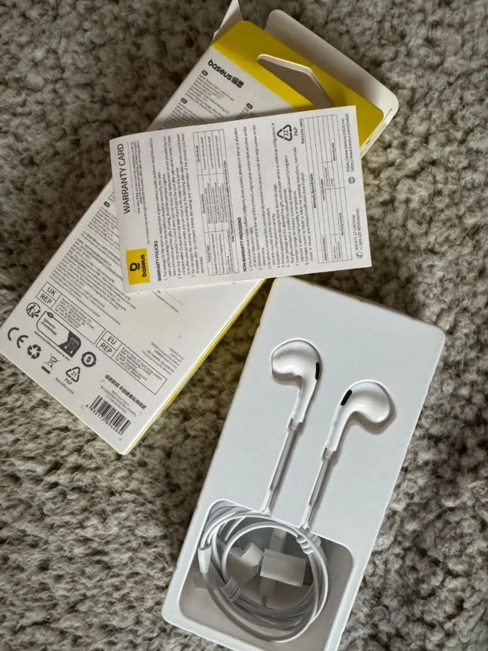 Fone de Ouvido Baseus com Fio - Áudio de Qualidade - Foto 2