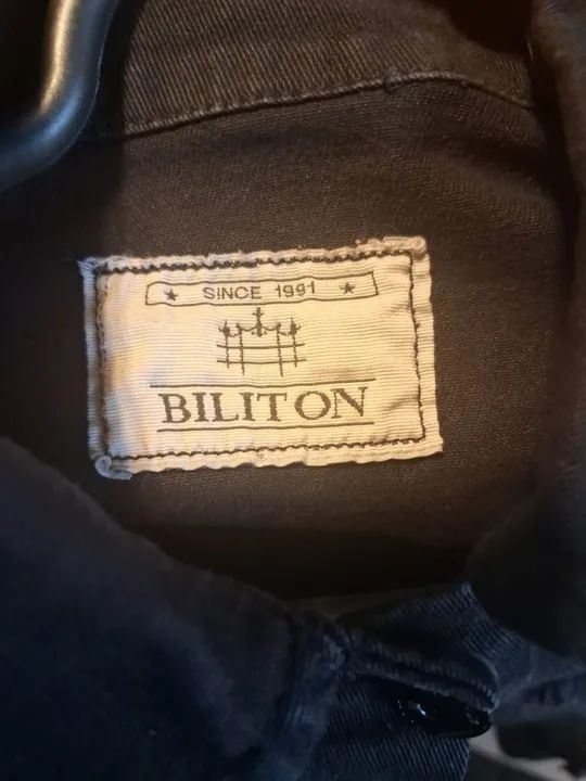 jaqueta jeans sarja preta 12 anos menina - Foto 4