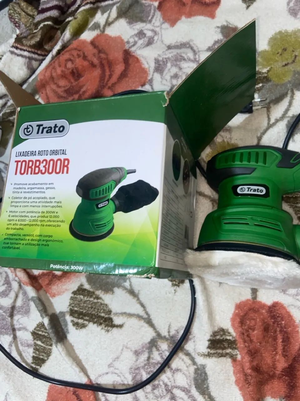 Lixadeira Roto Orbital Trato TORB300R