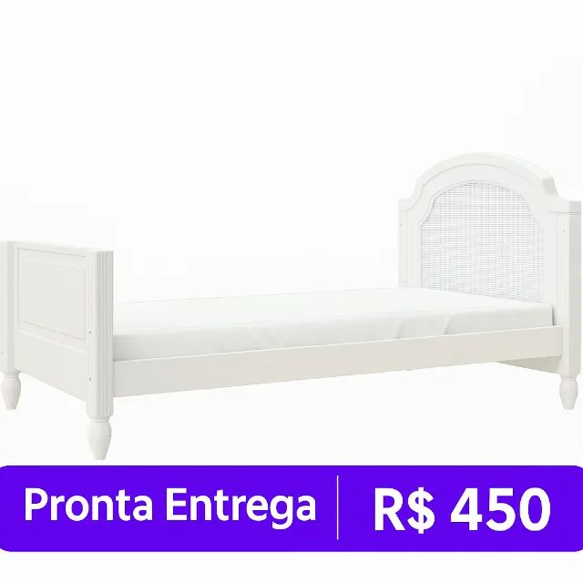 Cama Infantil La Vie - Cia do Móvel | Linda, segura e conservada!