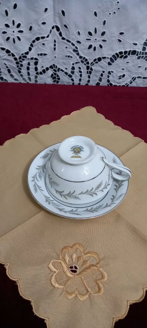 Antiga xícara porcelana noritake  - Foto 2