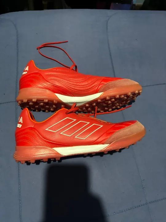 Chuteira Adidas Copa Kapitan Vermelha 43 - Foto 5