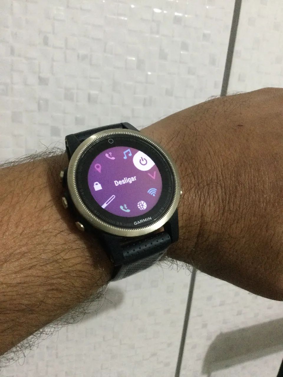 relogio garmin fenix 5s edição especial vidro zafira - Foto 2