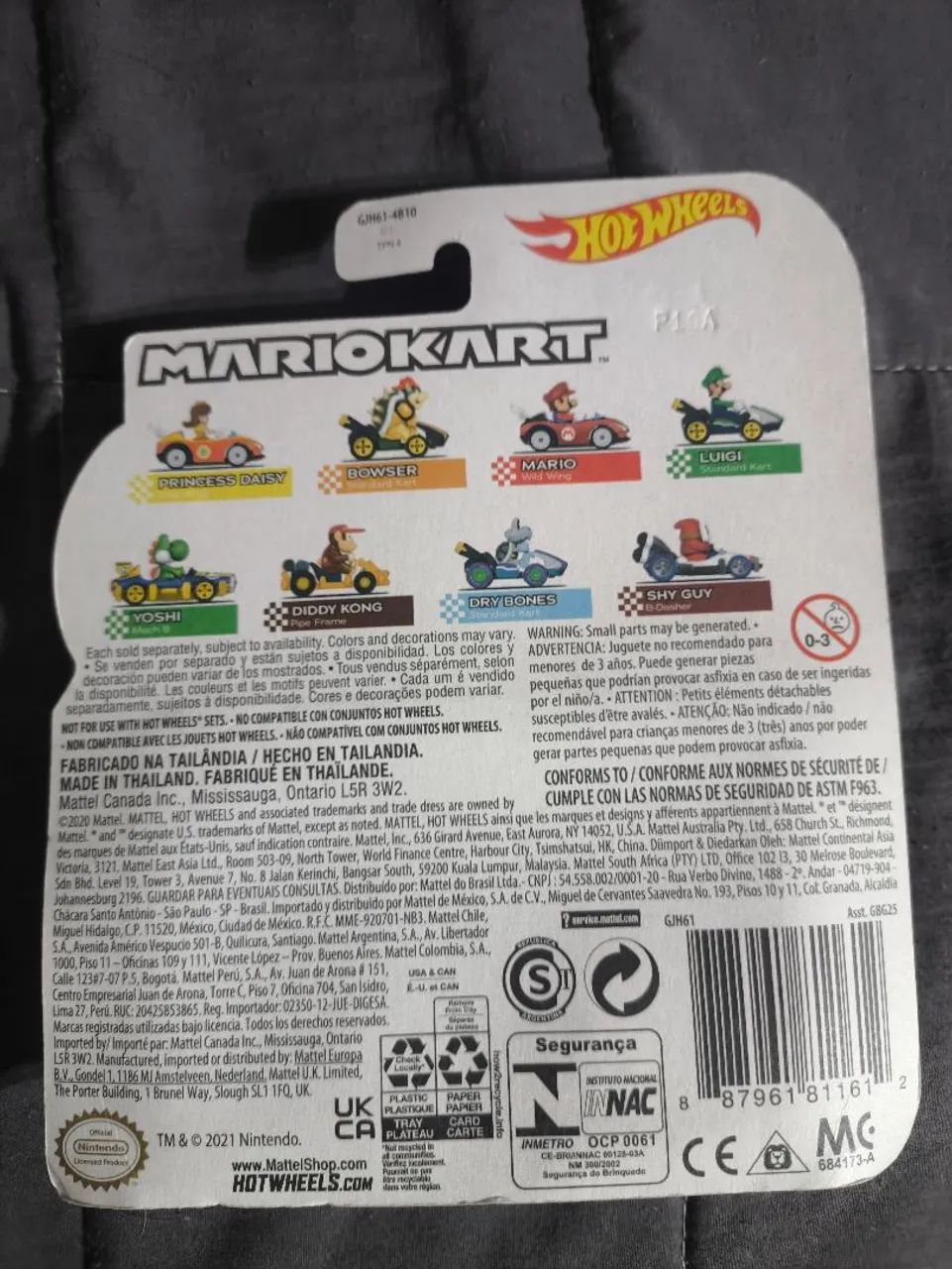 Hot Wheels Mario Kart - Shy Guy B-Dasher - Foto 3