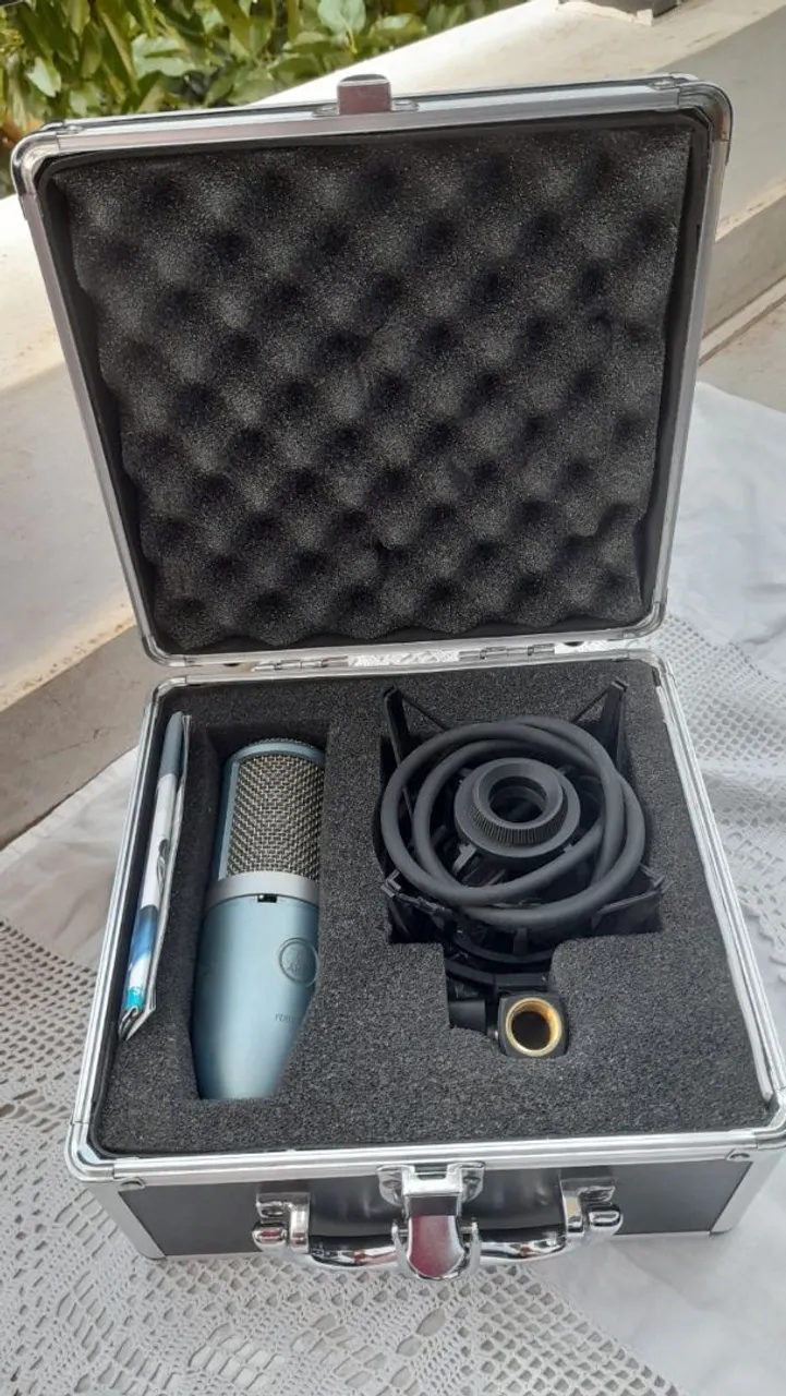 Microfone Akg P220, Condesador Profissional Estúdio
