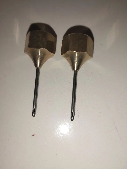 Agulha para manômetro em latão - Foto 2