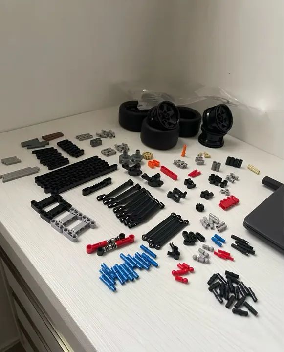 F1 Mercedes-AMG W14 Lego 1642 peças - Foto 4