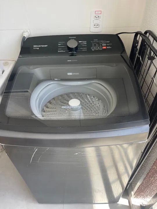 Lavadora Brastemp 12kg Cinza novíssima!! Leia o anuncio - Foto 3