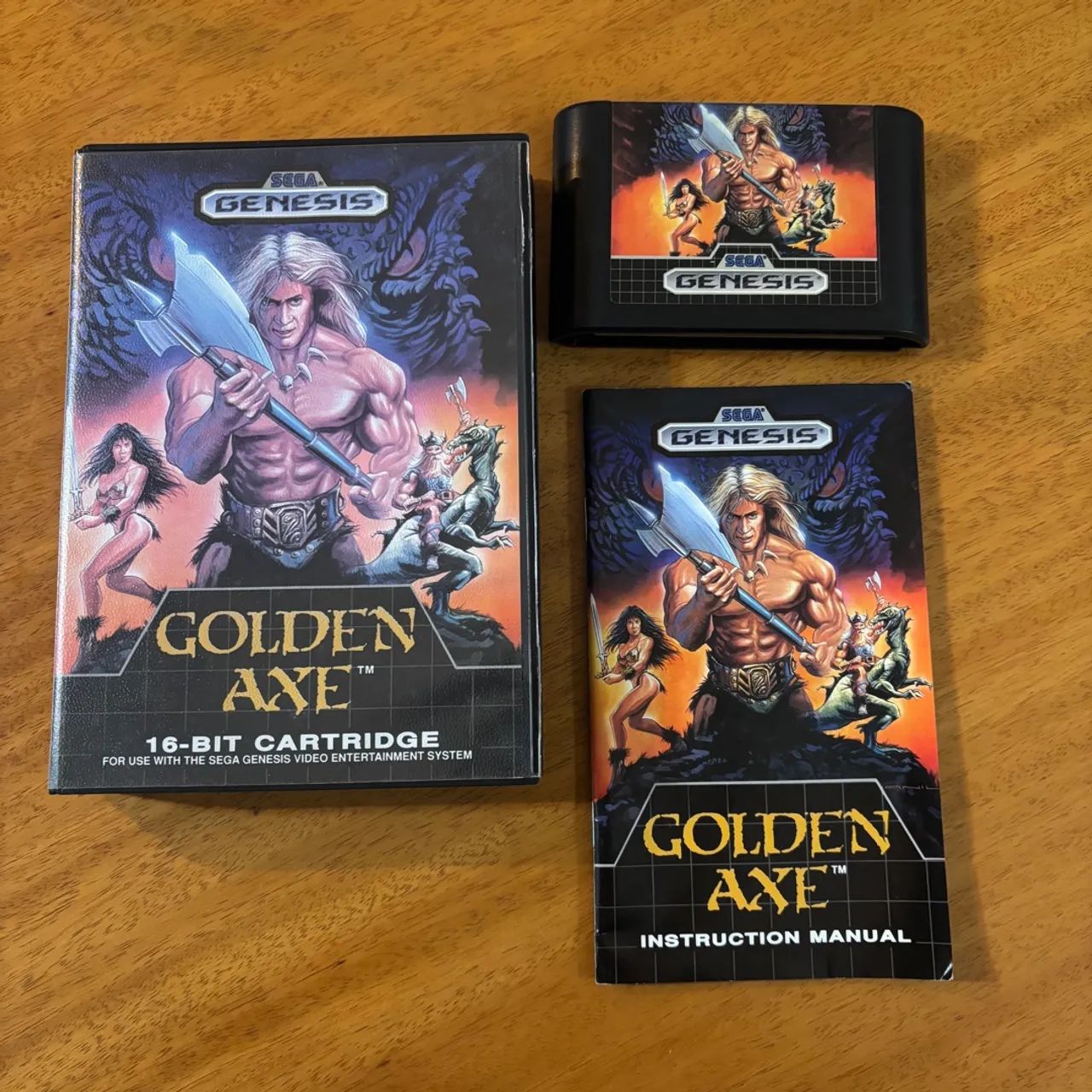 Golden Axe - Sega Genesis - MegaDrive - CIB