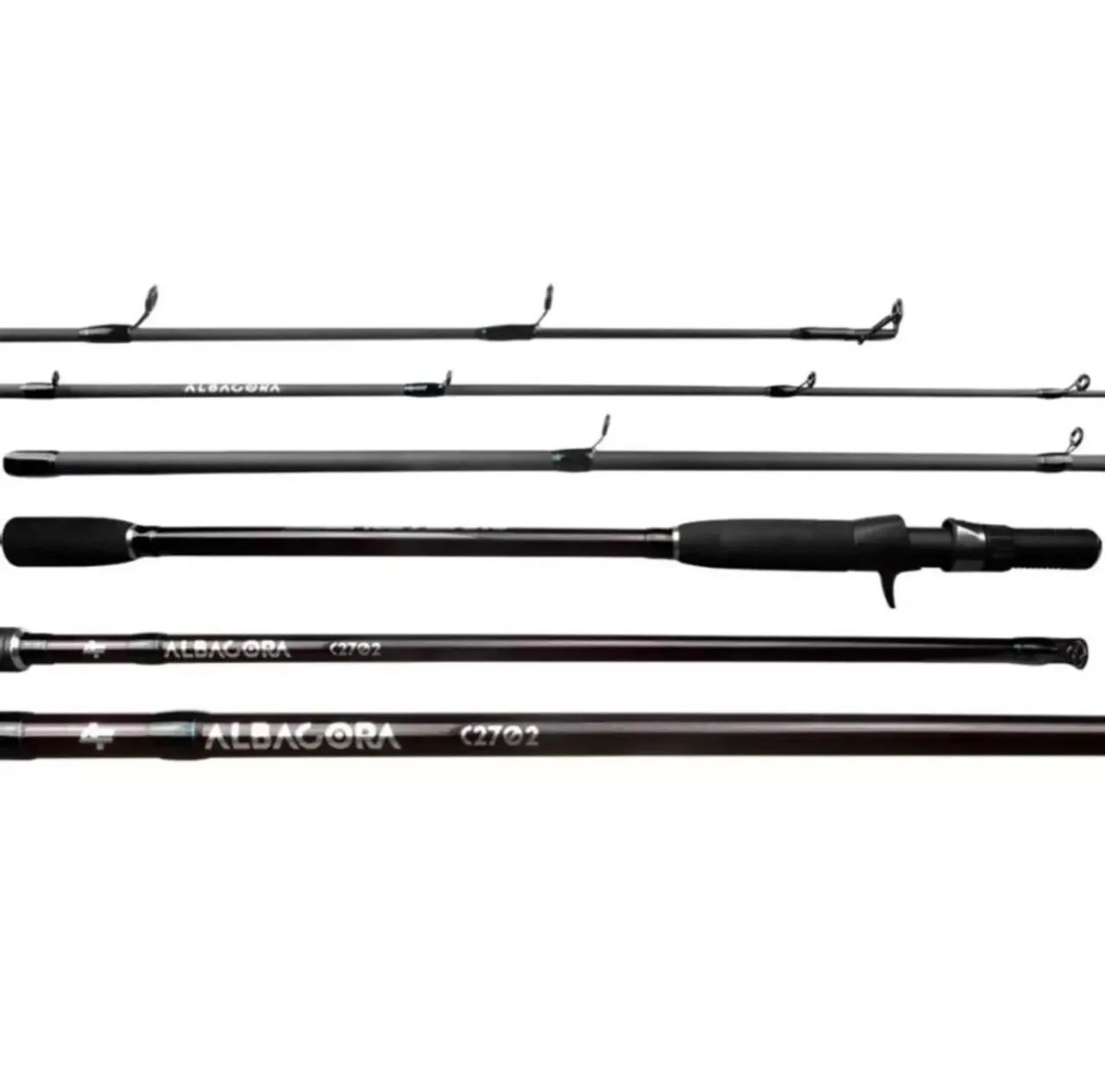 Kit Vara Albatroz Albacora 2,40m + Carretilha Albatroz Python Esquerda - Foto 5