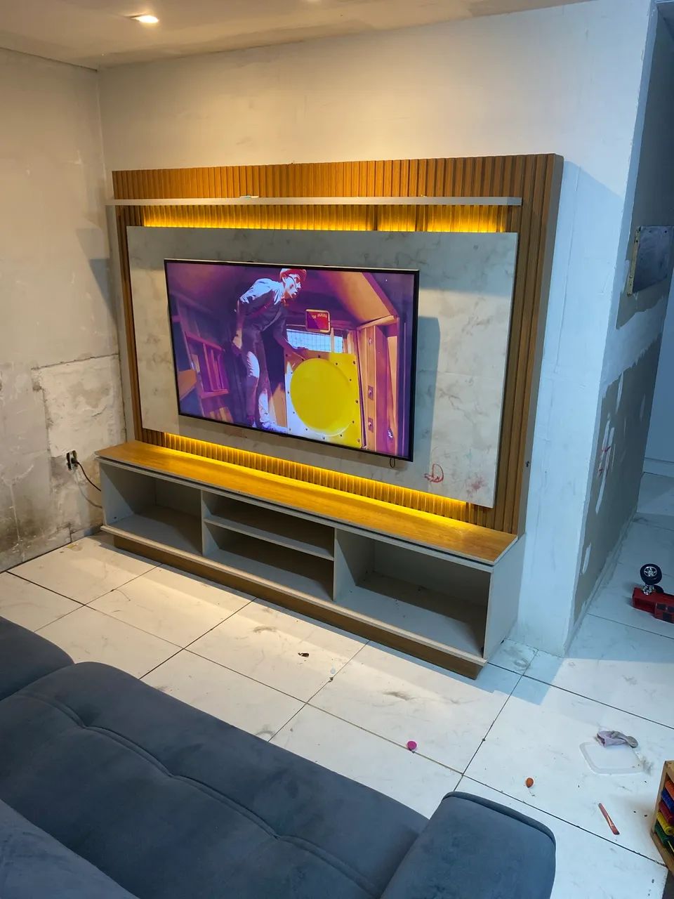 Painel sala alto padrão, de 2800 por 1500