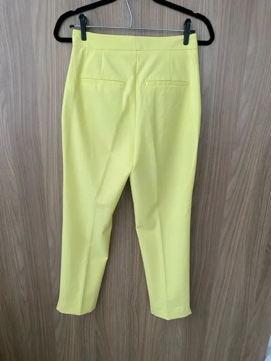 Calça Social Zara Amarela - Foto 3