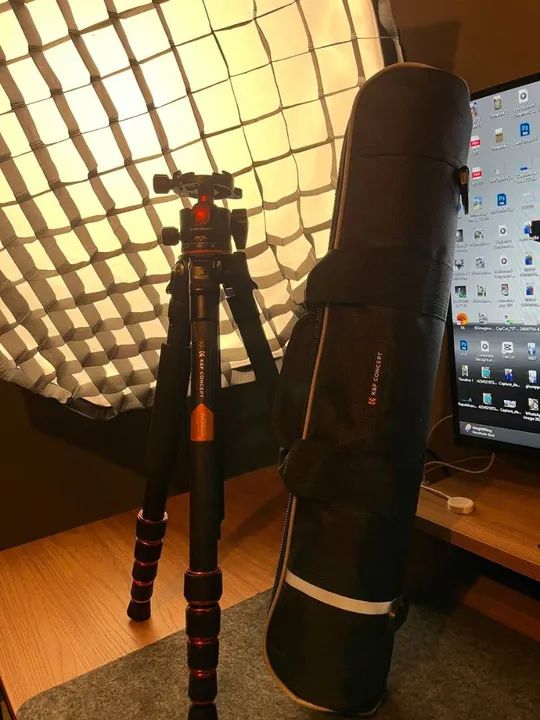 Tripé K&F Concept BH-36L para Câmera - Foto 2