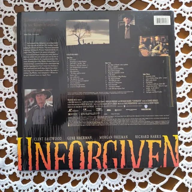 Laser Disk Os Imperdoáveis - Unforgiven com Clint Eastwood - Foto 2
