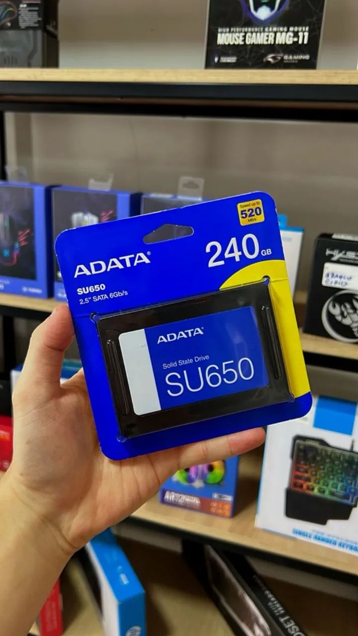SSD 240GB ADATA, SU650, 520MB/s