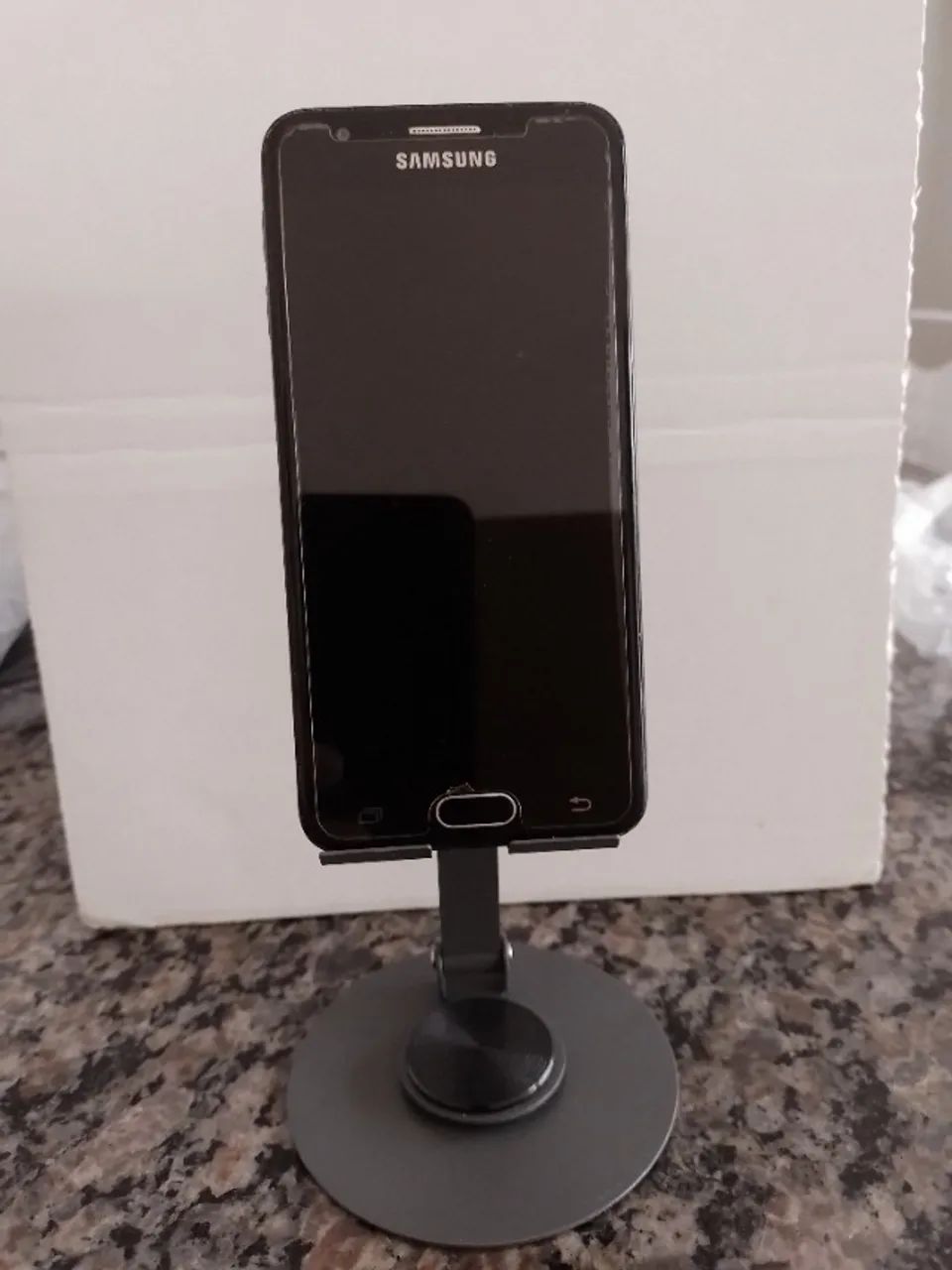 SUPORTE PARA CELULAR / TABLET, EM METAL (NOVO) - Foto 3