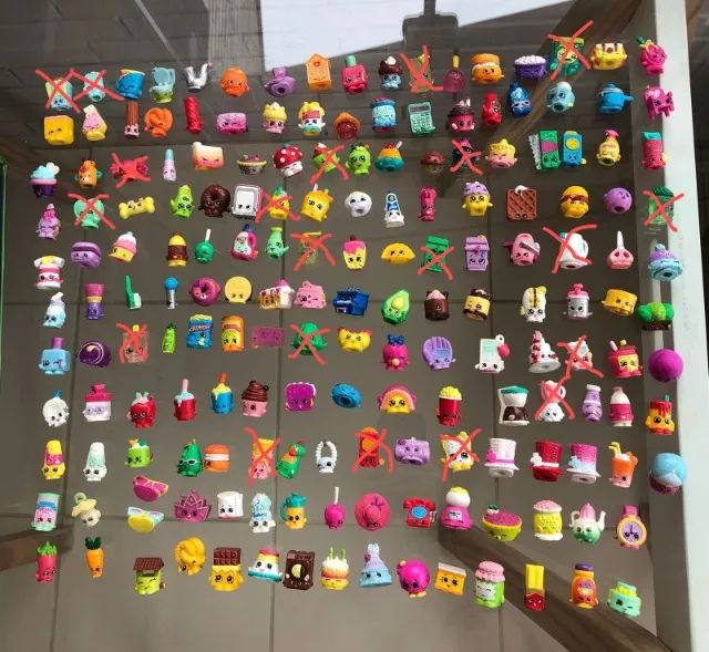 Shopkins Kit com 20 (Aleatórios ou escolha o seu)