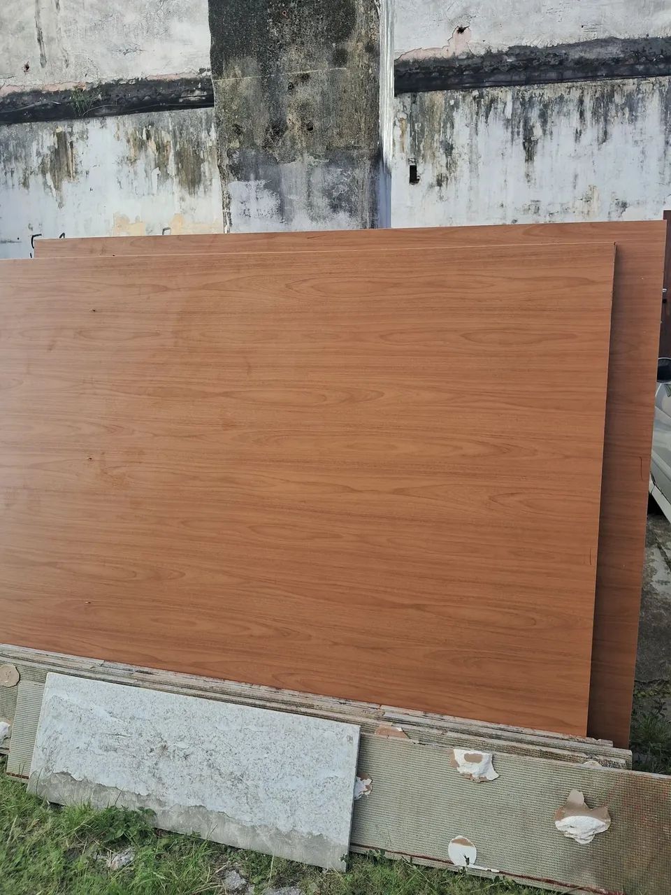 Portas de madeira para quarto  e placas usadas - Foto 4