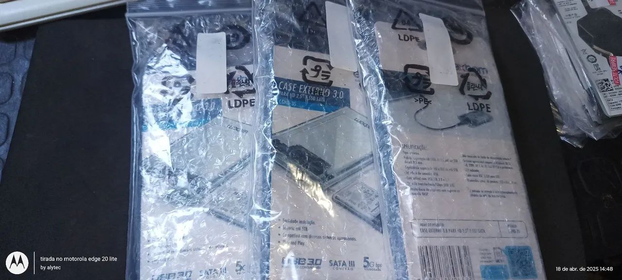 Hd externo ( case + hd ) , novos  - Foto 2