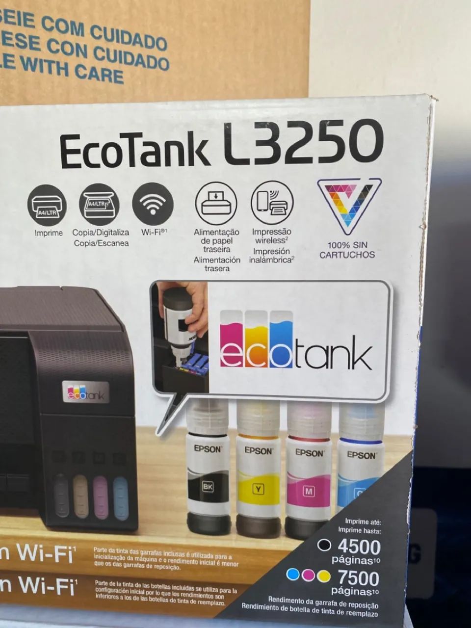 Impressora Multifuncional Epson EcoTank L3250 Wi-Fi - Foto 2