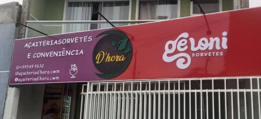Fachada para comércio 