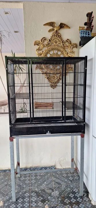 Gaiola para Pássaros Grande com 3 Andares - Foto 2