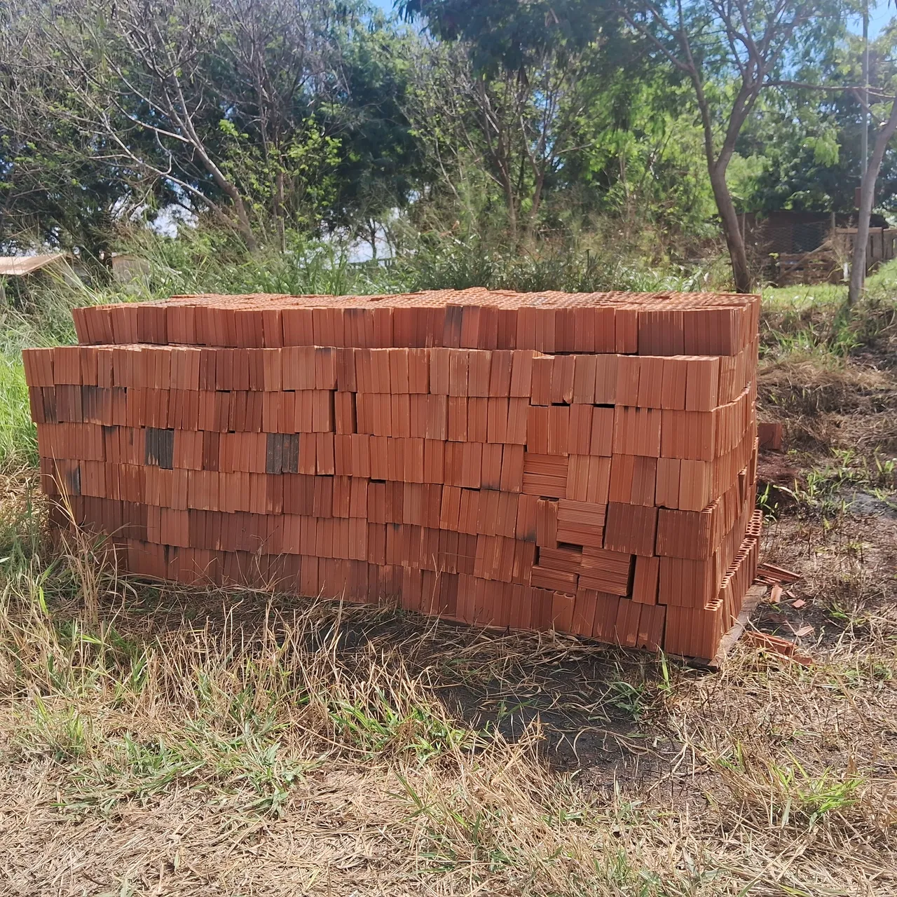 Tijolos de ótima qualidade para construção!