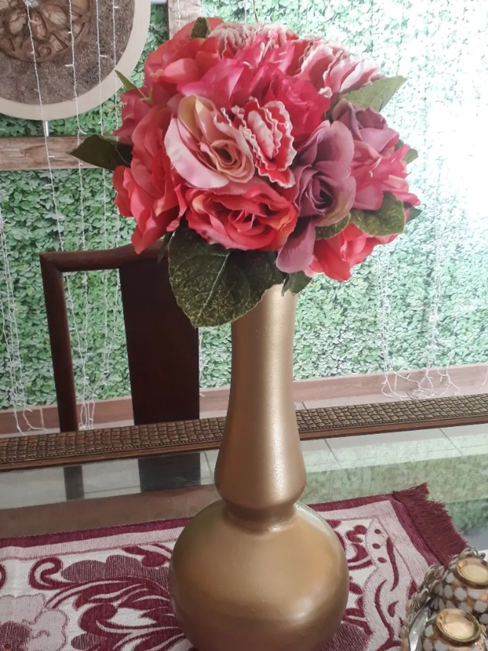 vasos dourados e transparentes com base dourada - Foto 2